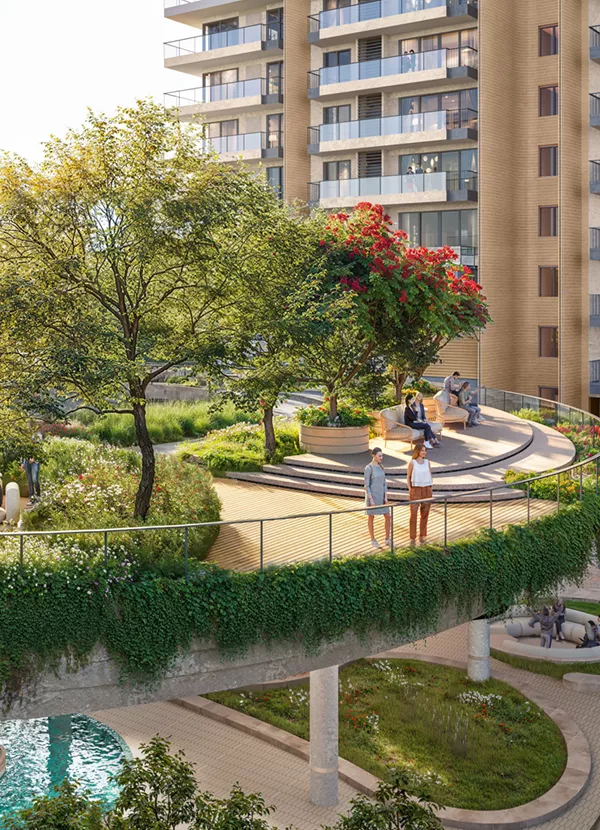 Conscient Hines Sector 63A Gurgaon high-rise residential tower with modern architecture and open surroundings